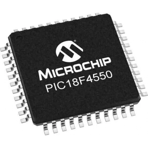 PIC18F4550 I/PT SMD TQFP-44 8-Bit 40 MHz Mikrodenetleyici