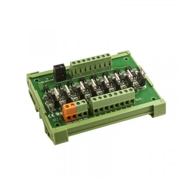 PNP 8li Mosfet Çıkış Güçlendirici Kart - PLC DC Amplifier Board