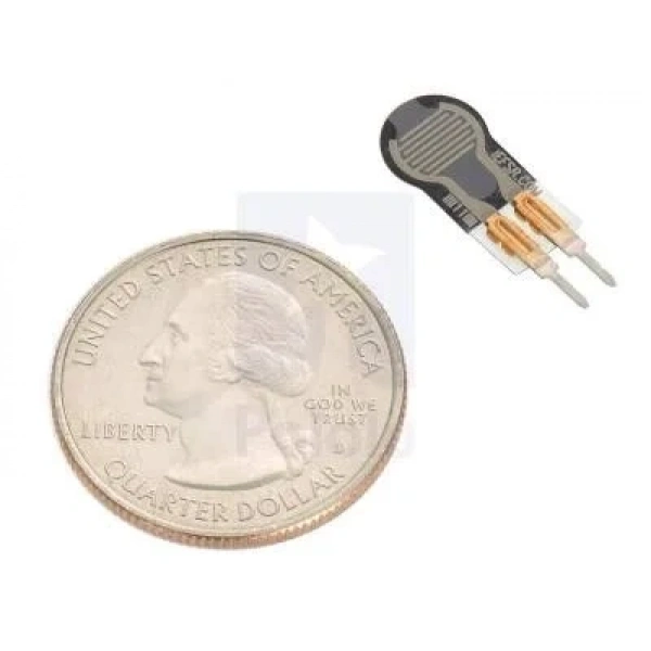 Pololu 0.25 Inch Kuvvete Duyarlı Dairesel Sensör - Kısa