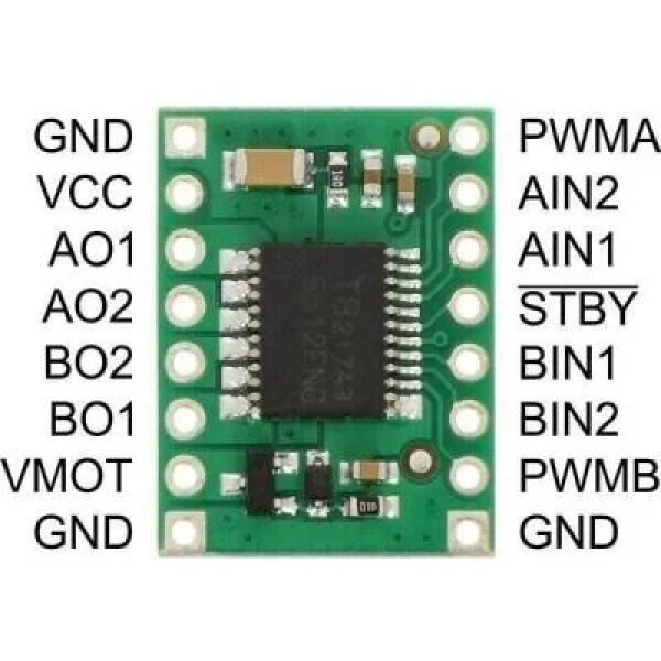 Pololu TB6612FNG Çift Motor Sürücü Kartı