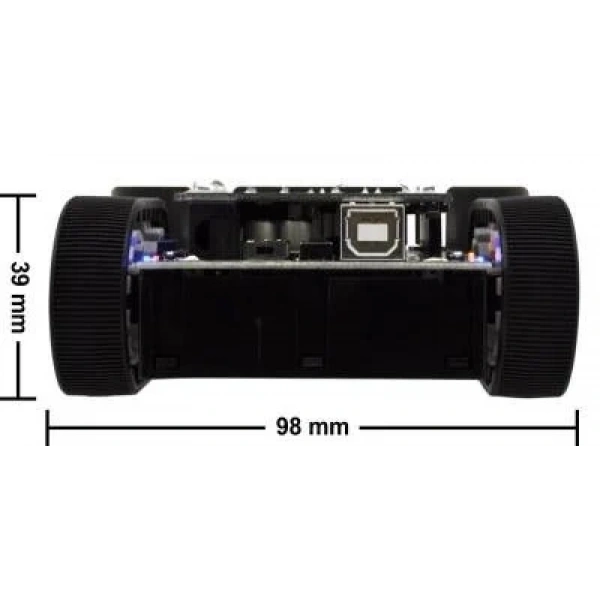 Pololu Zumo Robot Arduino Uyumlu v1.2 (75: 1 HP Motor)