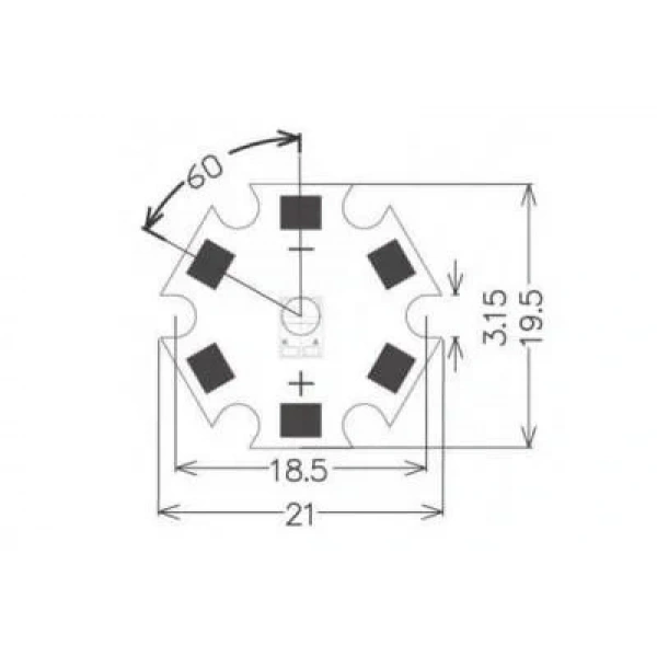 Power Led PCB Alüminyum