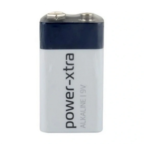 Power-Xtra 9V Alkaline Pil Tekli Shrink 6LR61