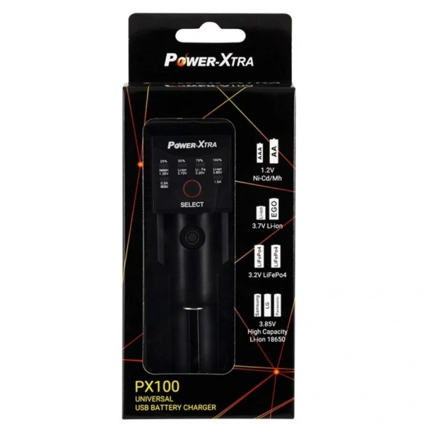 Power-Xtra PX100 18650 Şarj Cihazı