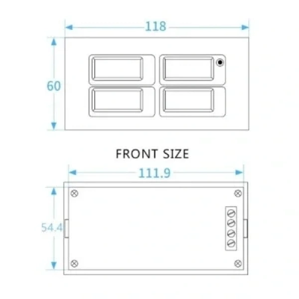 PZEM-004 32A AC Dijital Güç Monitörü + Bobin CT
