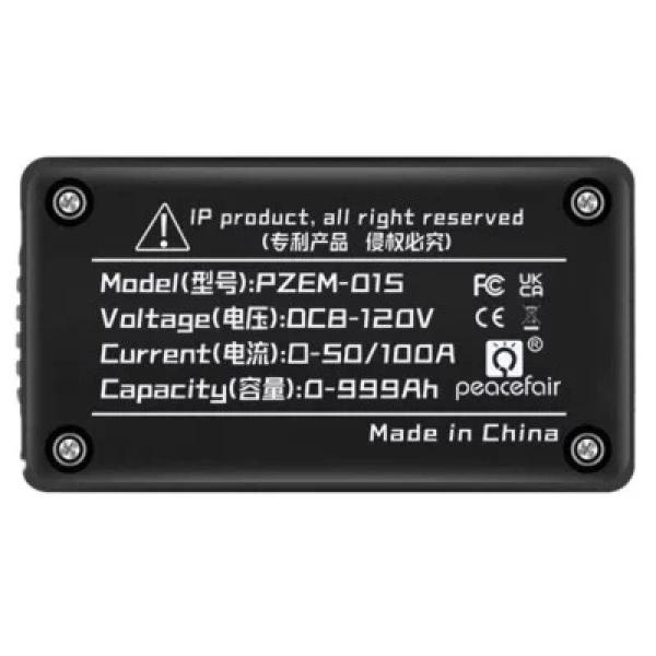PZEM-015 8-120V 100A Voltmetre Ampermetre - Batarya Kapasite Yöneticisi