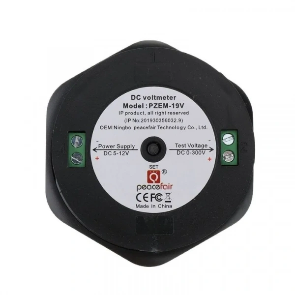 PZEM-019V DC 0-300V Dijital Voltmetre