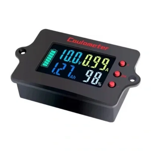 PZEM-037 8-120V 100A Voltmetre Ampermetre - Batarya Kapasite Yöneticisi + 100A Şönt + 2m USB Kablo