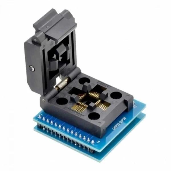 QFP32 / TQFP32 to DIP28 Çevirici Adaptör