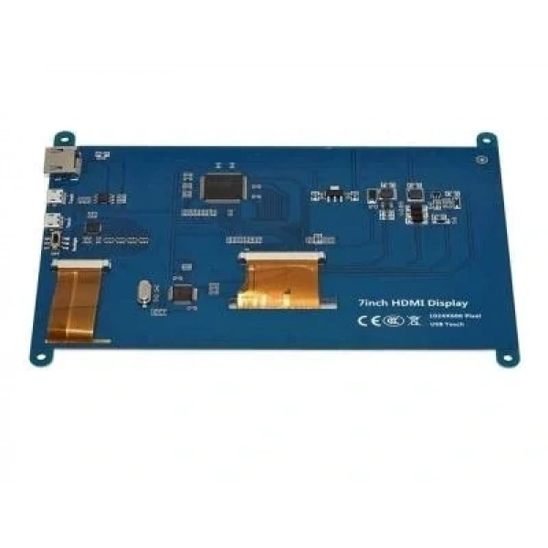 Raspberry Pi 7 1024x600 Dokunmatik HDMI Ekran
