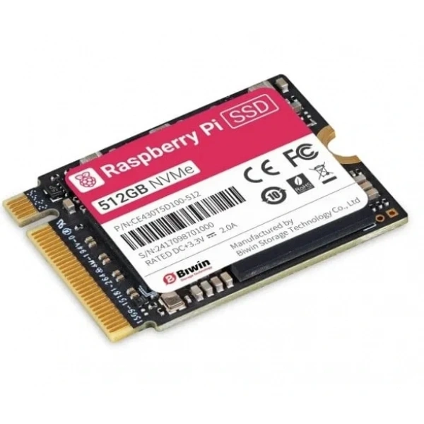 Raspberry Pi SSD 512GB