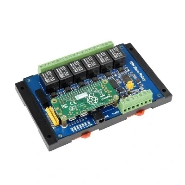 Raspberry Pi Zero Endüstriyel 6 Kanallı Röle Modülü