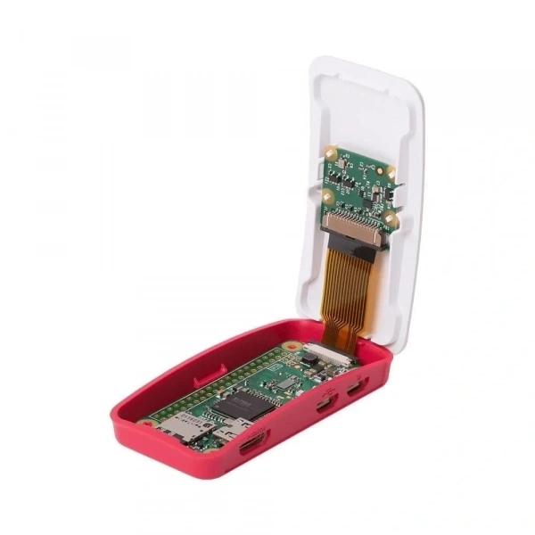 Raspberry Pi Zero Lisanslı Muhafaza Kutusu - Beyaz