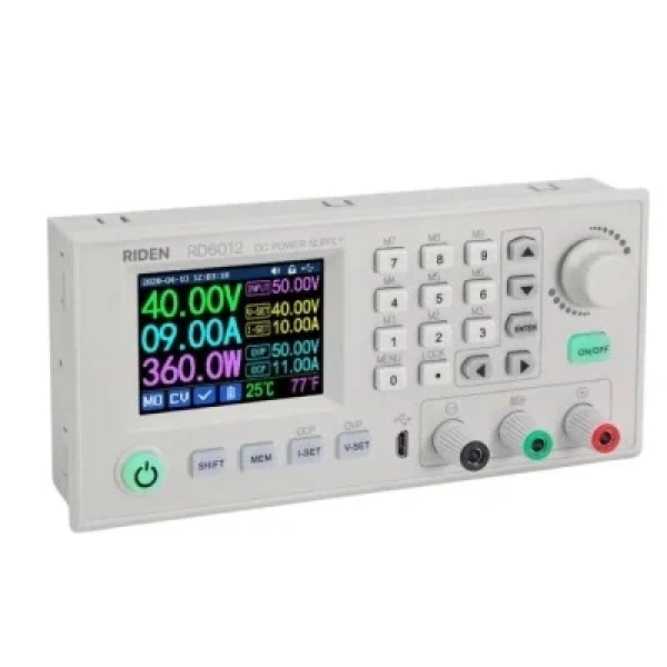 RD6012 0-60V 12A Dijital Ayarlanabilir Güç Kaynağı