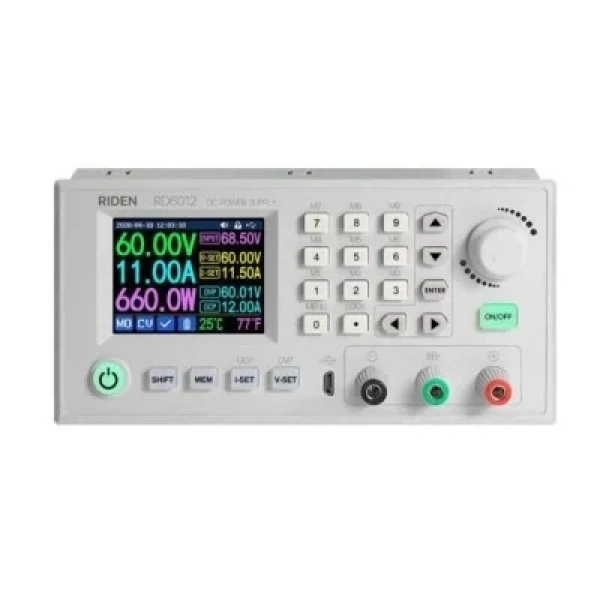 RD6012 0-60V 12A Dijital Ayarlanabilir Güç Kaynağı