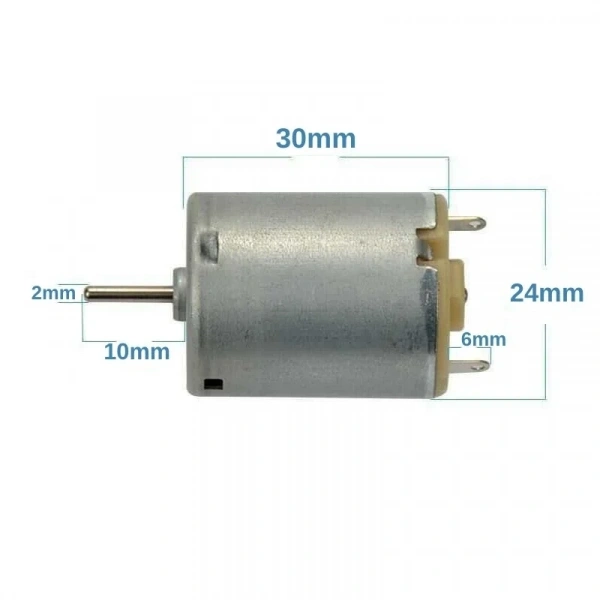 RE280 3-6V Mini DC Motor - Oyuncak Motoru
