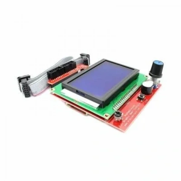 RepRap Ramps 1.4 Uyumlu 128x64 Grafik GLCD Ekran Kiti - Full Graphic Smart