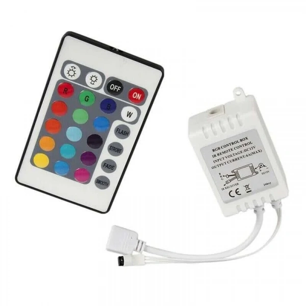 Rgb Şerit Led Kumandası 6A 24 Butonlu
