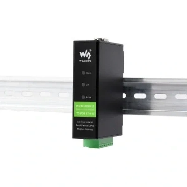 RS232/485/422den RJ45e Dönüştürücü Modül - PoE Ethernet Port
