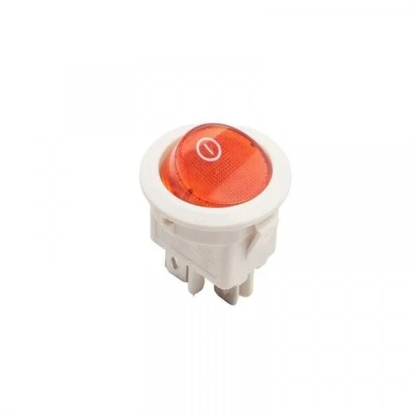RS601 Yaylı 3-Pin ON-OFF Anahtar - Beyaz
