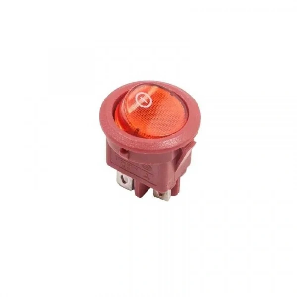 RS601 Yaylı 3-Pin ON-OFF Anahtar - Kırmızı