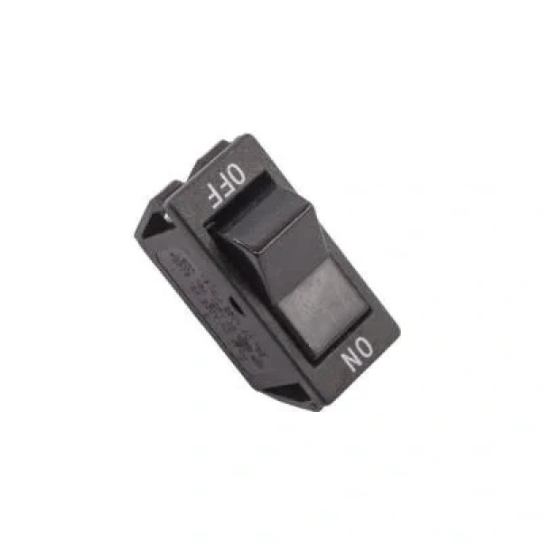 RS606 Tekli Dar 2-Pin On/Off Anahtar - Siyah