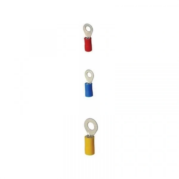 RV 5.5-4 4.0-6.0 mm Sarı Yuvarlak Tip İzoleli Kablo Ucu 10 Adet