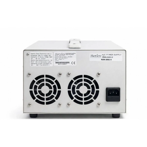 RXN-305D-II 2x30V 0-5A Çift Çıkışlı Trafolu Ayarlı Güç Kaynağı