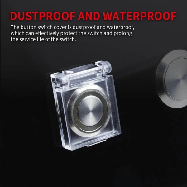 S-022 22mm Yaylı Buton Koruma Kapağı DPC-22