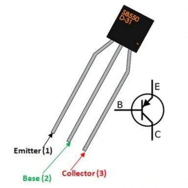 S8550 PNP Transistör