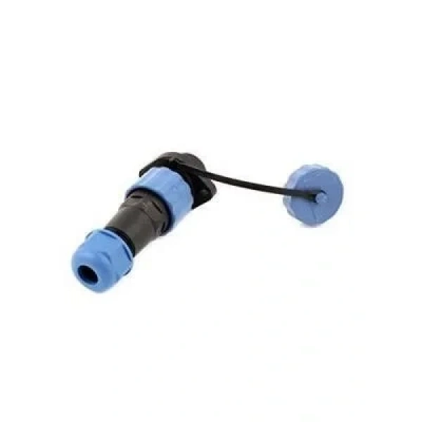 SD16 3 Pin 16mm Su Geçirmez Konnektör Takımı - Flanşlı Panel Tipi