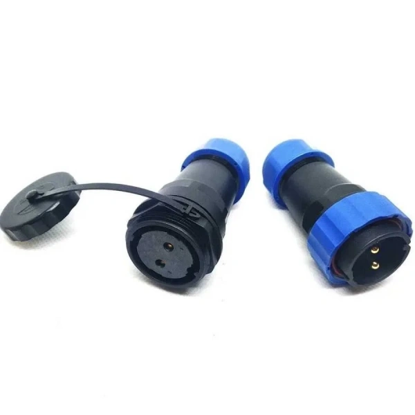 SD28 2 Pin 28mm Su Geçirmez Konnektör Takımı