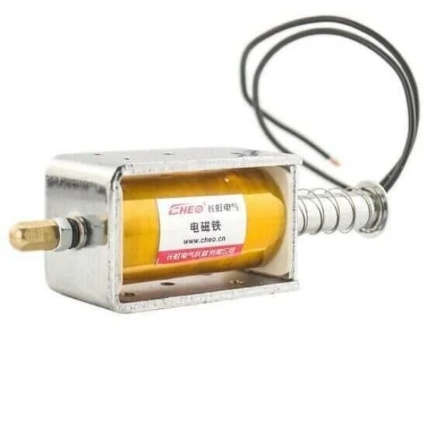 Selenoid Bobin 12V 2kg İtme Motoru 34mm
