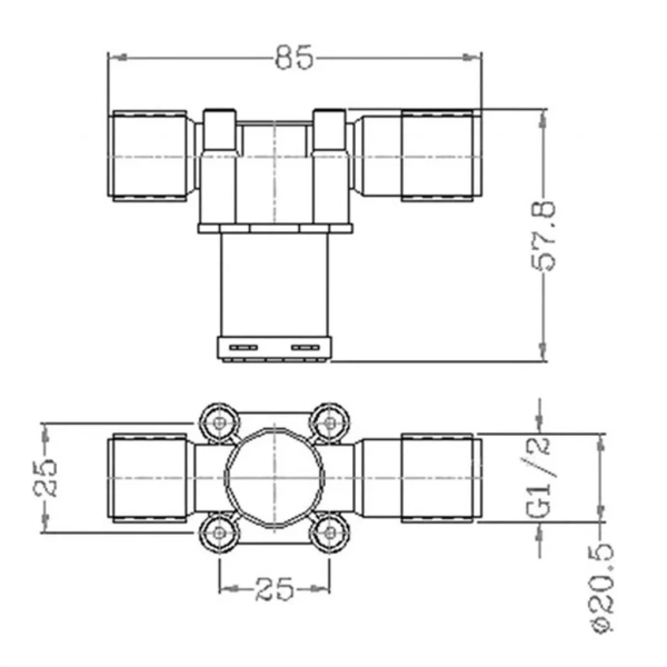 Selenoid Su Valfi 12V Solenoid Valve 1/2 inç