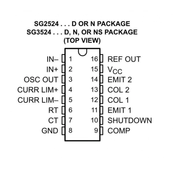 SG3524 DIP16 Entegre