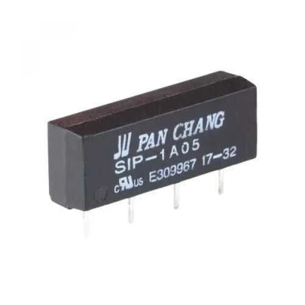 SIP-1A05 5V 1A Reed Röle - 4-Pin