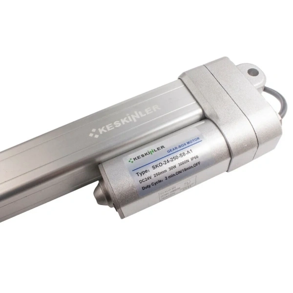 SKO-24 24V 250mm 30W Lineer Aktüatör Motor