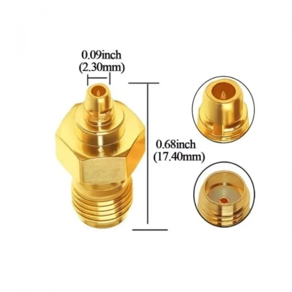 SMA Dişi - MMCX-KJ Erkek Coaxial Konnektör