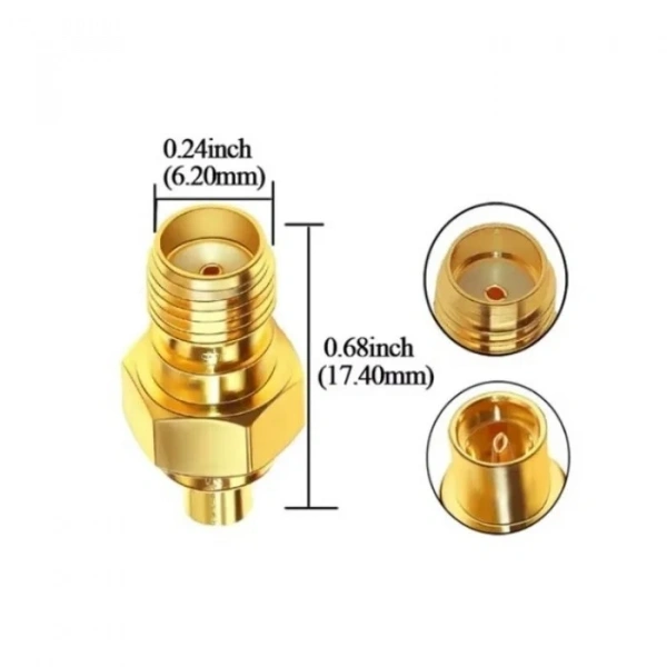 SMA Dişi - MMCX-KK Dişi Coaxial Konnektör