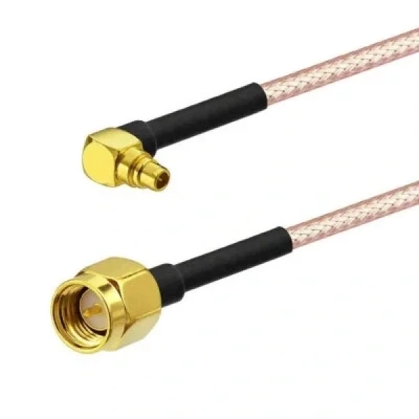 SMA Erkek - MMCX-JW RG316 Dönüştürücü Kablo - 9cm