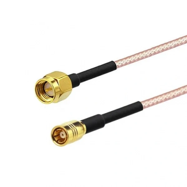 SMA Erkek - SMB Dişi RG316 Dönüştürücü Kablo - 10cm