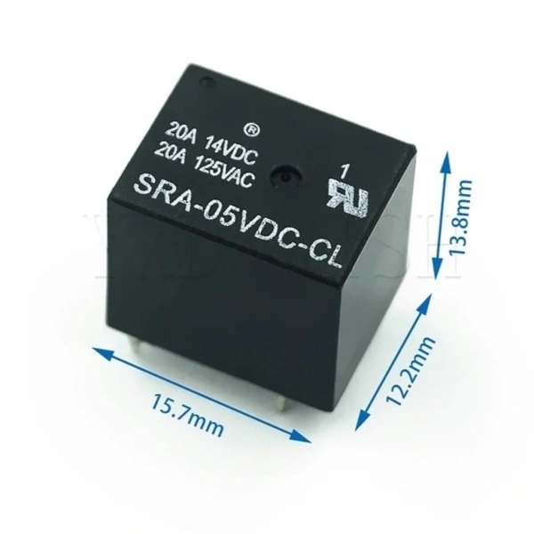 Songle 5V Gaz Rölesi SRA-05VDC-CL ( T74 Gas Relay )
