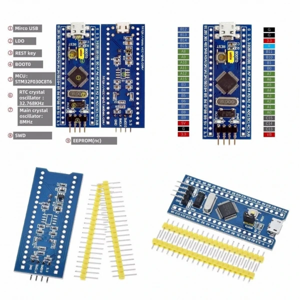 STM32F030C8T6 ARM STM32 Mini Geliştirme (Development) Kartı Modülü