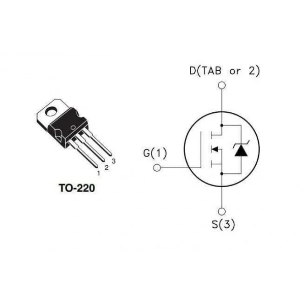 STP75NF75 - 75V 75A Mosfet - TO220
