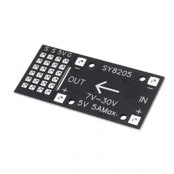 SY8205 7-30Vtan 5Va 5A Voltaj Düşürücü - Servo Sürücü Güç Kartı