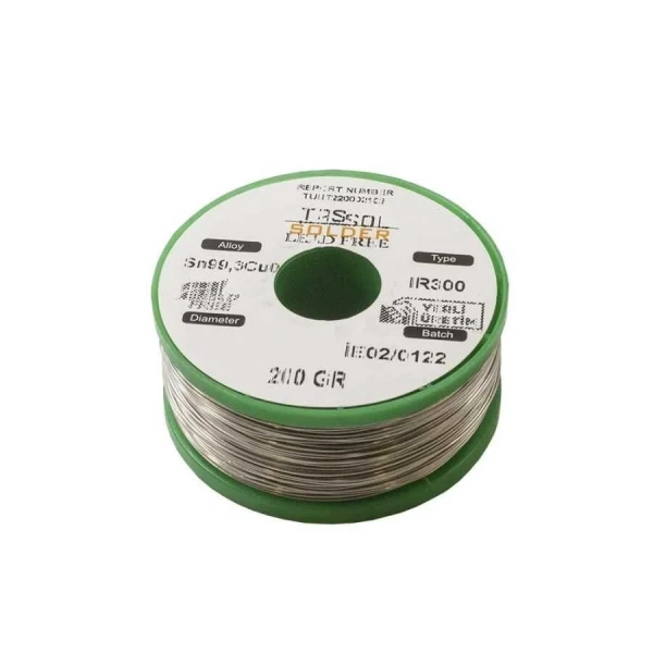 Tassol 1 mm 200gr Kurşunsuz Lehim Teli