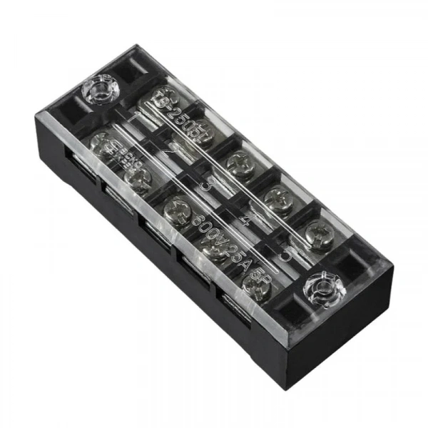 TB-2505 5P Çift Sıra Terminal Blok - 600V 25A