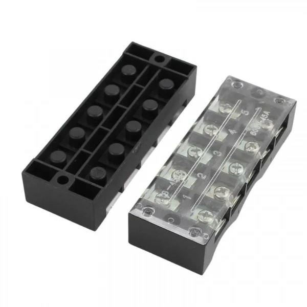 TB-4505 5P Çift Sıra Terminal Blok - 600V 45A