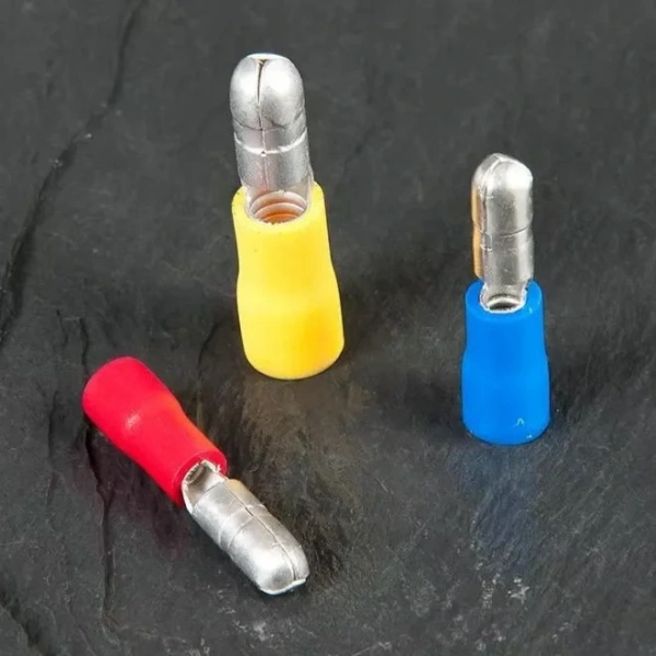 TBE-2050 1.5-2.5mm2 İzoleli Soket Tipi Erkek Terminal Kablo Ucu Mavi 100 Adet