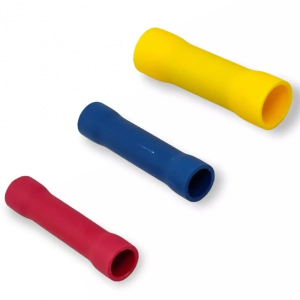 TBY-252 1.5-2.5mm2 İzoleli Kablo Ucu Birleştirici Ek Mufları Mavi 100 Adet